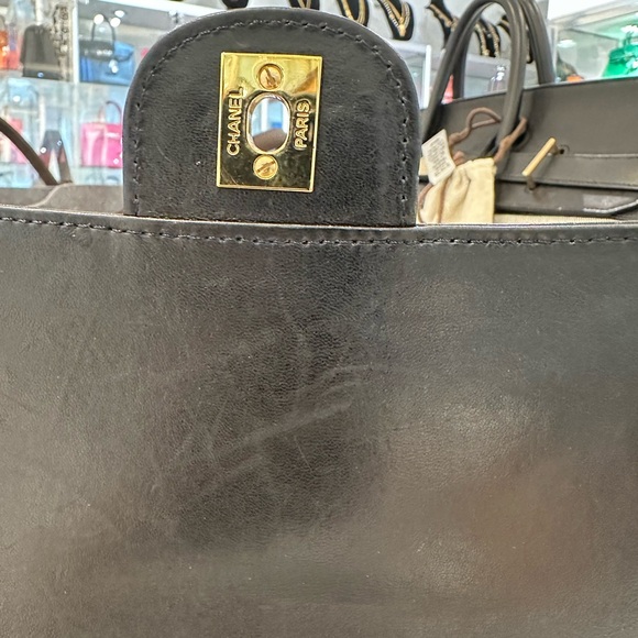 Authentic Chanel Crocodile Jumbo Handbag - Picture 2 of 7